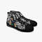 JoJos Bizarre Adventure Jonathan Joestar High Canvas Shoes for Fan, JoJos Bizarre Adventure Jonathan Joestar High Canvas Shoes Sneaker