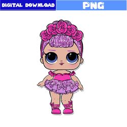 sugar queen png, sugar queen lol doll png, queen png, lol doll png, lol surprise doll png, png digital file