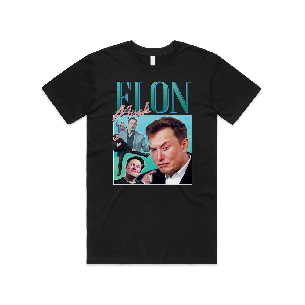 Elon Musk Homage T-shirt Tee Top Funny Meme Icon Legend 90's 80's - 1.jpg