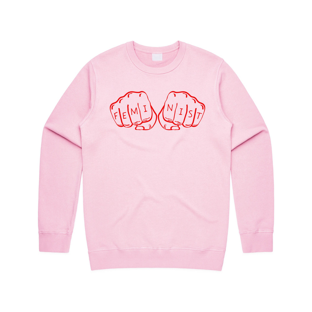 Feminist Fists Jumper Sweater Sweatshirt Feminism Support Women's Rights Activist - 3.jpg