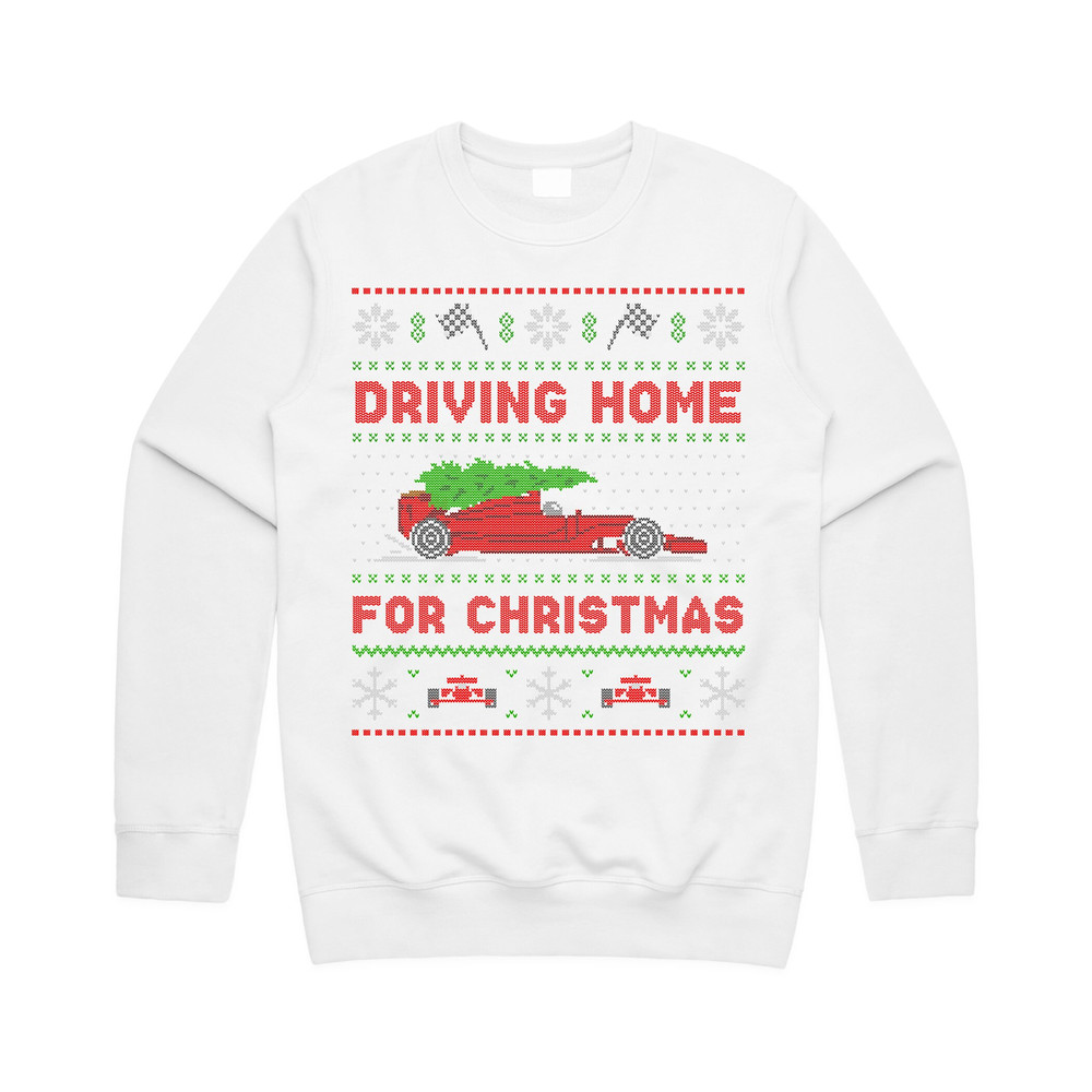 Formula Racing Driving Home For Christmas Jumper Sweater Sweatshirt Sainz Lando Max - 7.jpg