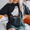 Comfort ColorsĀ® Floral ghost T-Shirt, Halloween gift for woman, Cute ghost tee, Halloween T shirt, fall gift, gift for her - 5.jpg