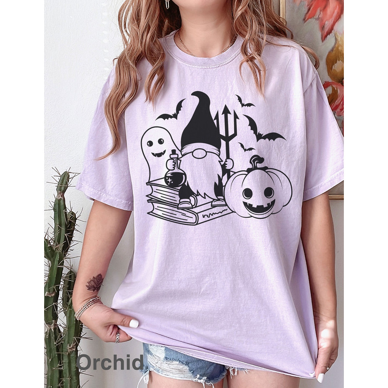 Comfort Colors® Ghost Books tshirt, Booooks t-shirt, funny Halloween shirt, Halloween gift for Teacher, Librarian Gift, Ghost Books Boo - 3.jpg