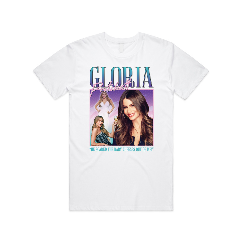 Gloria Pritchett Homage T-shirt Tee Top Funny Modern Retro 90's Gift - 1.jpg