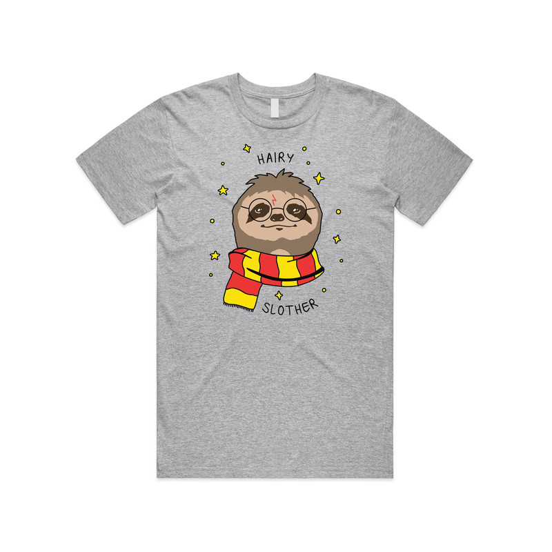 Hairy Slother T-Shirt Tee Top Funny Shirt Cute Geek Sloth Meme Cactus Harry Nerd Harry - 1.jpg