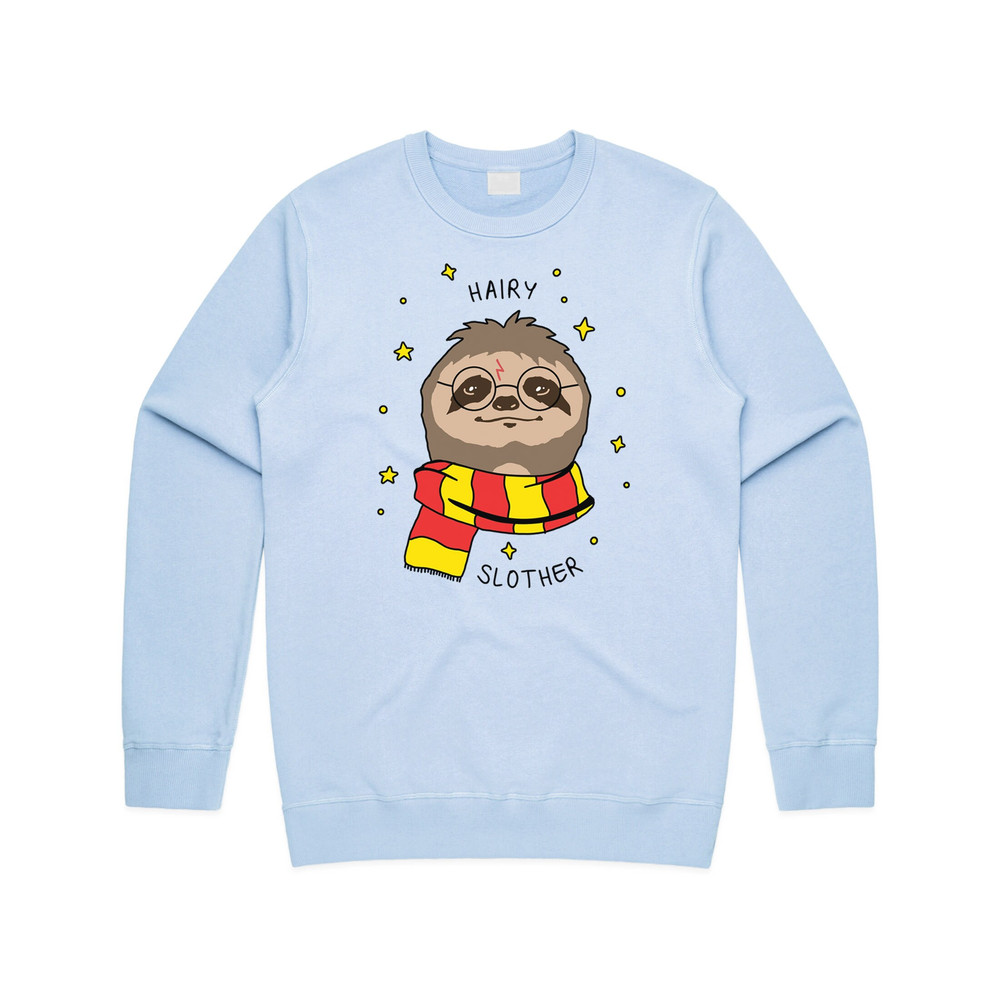 Hairy Slother Jumper Sweater Sweatshirt Cute Geek Sloth Meme Cactus Harry Top Funny Nerd - 2.jpg
