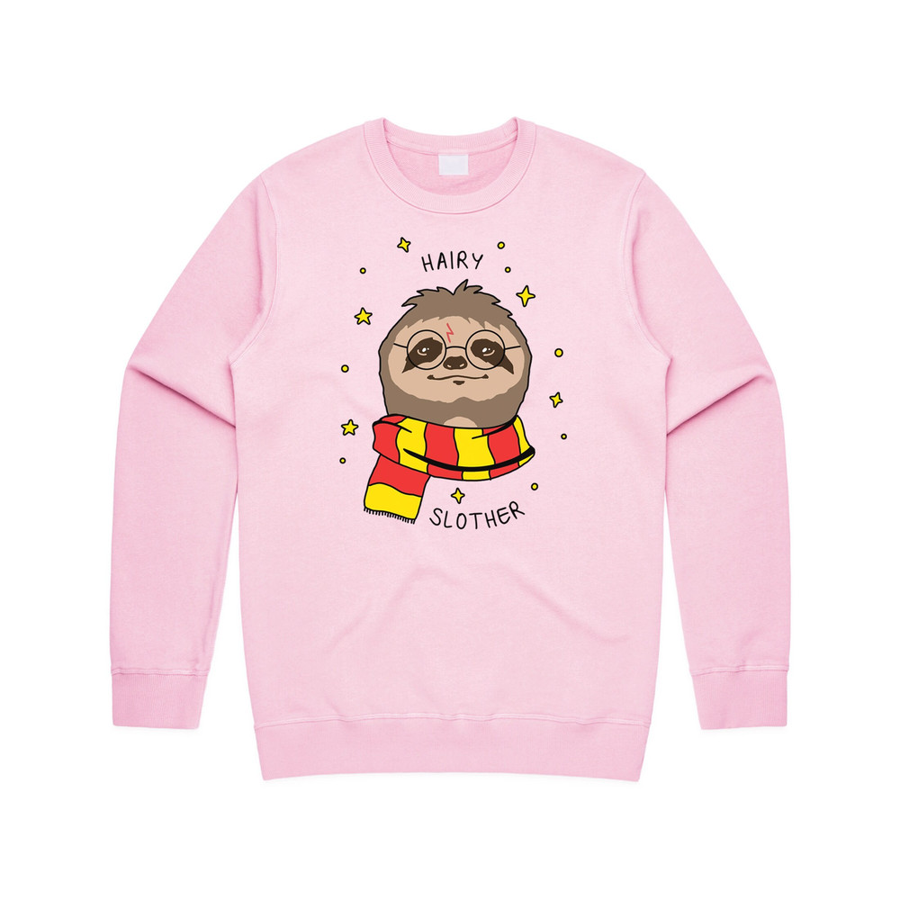 Hairy Slother Jumper Sweater Sweatshirt Cute Geek Sloth Meme Cactus Harry Top Funny Nerd - 3.jpg