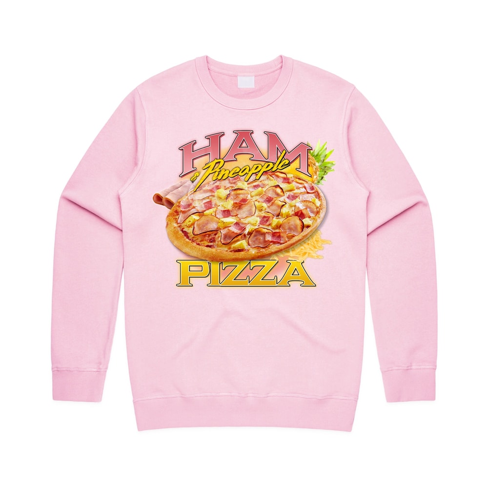 Ham & Pineapple Pizza Homage Jumper Sweater Sweatshirt Funny Food Fit Hawaiian Lover - 4.jpg
