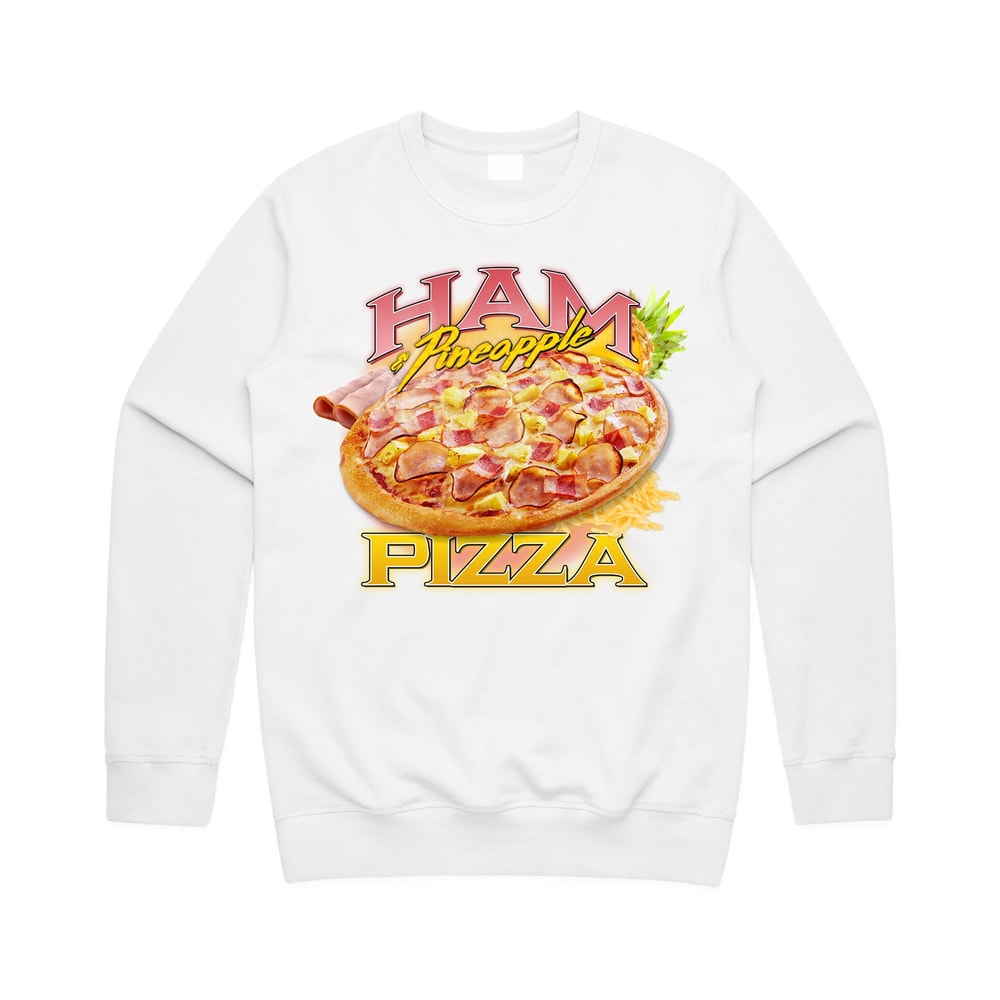Ham & Pineapple Pizza Homage Jumper Sweater Sweatshirt Funny Food Fit Hawaiian Lover - 5.jpg