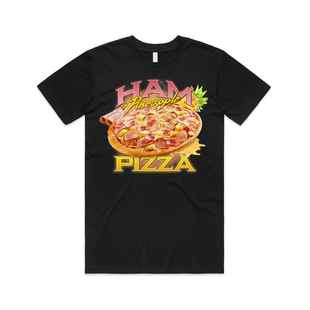 Ham & Pineapple Pizza Homage T-shirt Tee Funny Food Fit Hawaiian Lover - 2.jpg