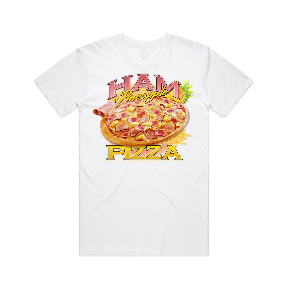 Ham & Pineapple Pizza Homage T-shirt Tee Funny Food Fit Hawaiian Lover - 3.jpg