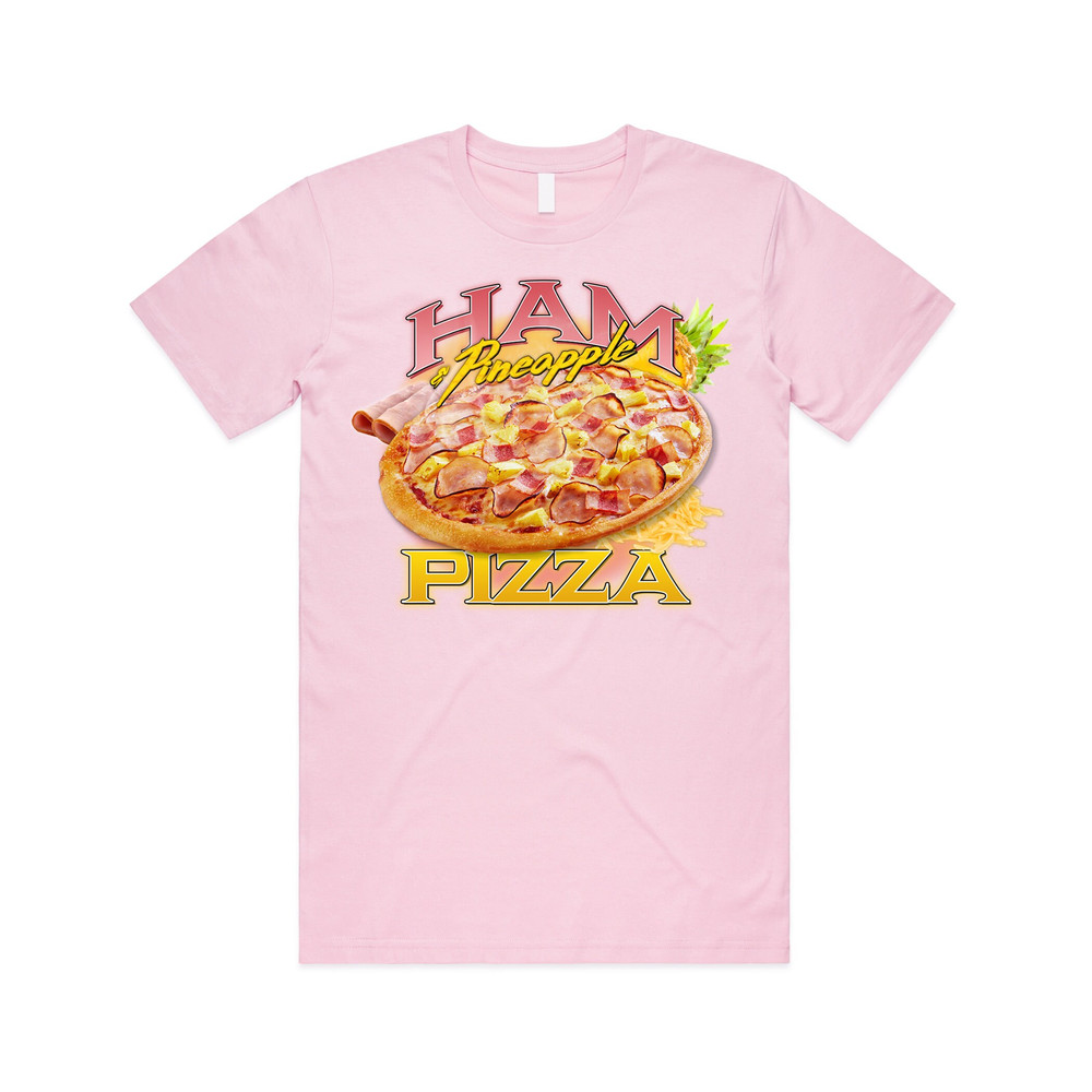 Ham & Pineapple Pizza Homage T-shirt Tee Funny Food Fit Hawaiian Lover - 4.jpg