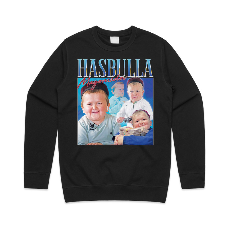 Hasbulla Magomedov Homage Jumper Sweater Sweatshirt Funny Internet Icon Legend Meme Gift - 1.jpg