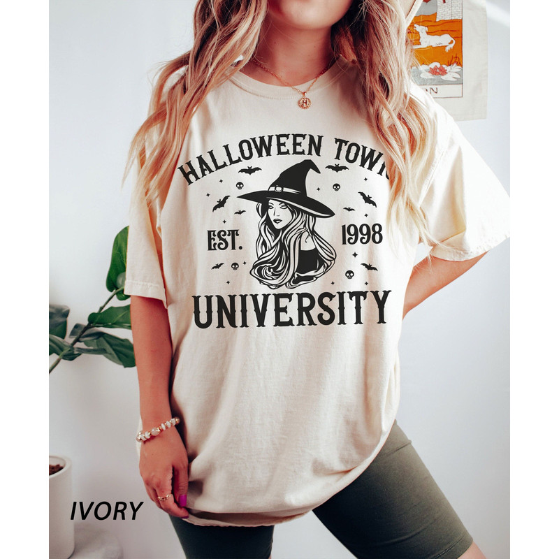 Comfort ColorsĀ® Halloweentown t-shirt, Halloweentown University tshirt, 1998, boho Fall t-shirt, holiday apparel, iprintasty Halloween - 1.jpg