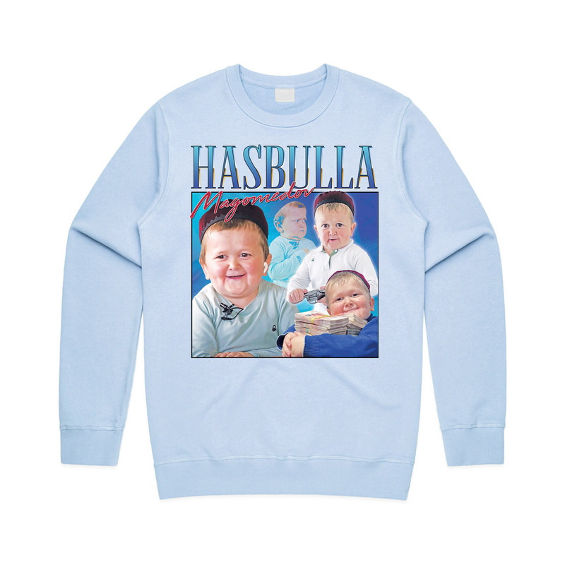Hasbulla Magomedov Homage Jumper Sweater Sweatshirt Funny Internet Icon Legend Meme Gift - 2.jpg