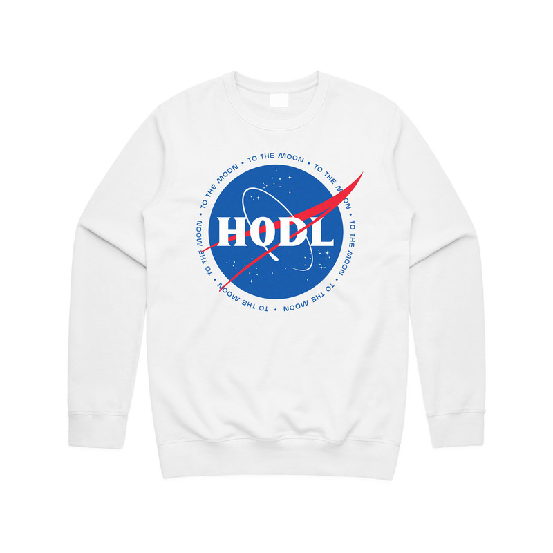 HODL To The Moon Space Jumper Sweater Sweatshirt Crypto Cryptocurrency Bitcoin Doge Coin - 5.jpg