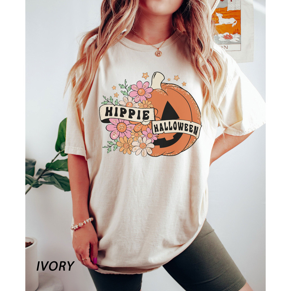 Comfort ColorsĀ® Hippie Halloween Shirt, spooky Shirt, Fall tee, funnny Halloween Shirt, iprintasty halloween, Retro Halloween Shirt - 4.jpg