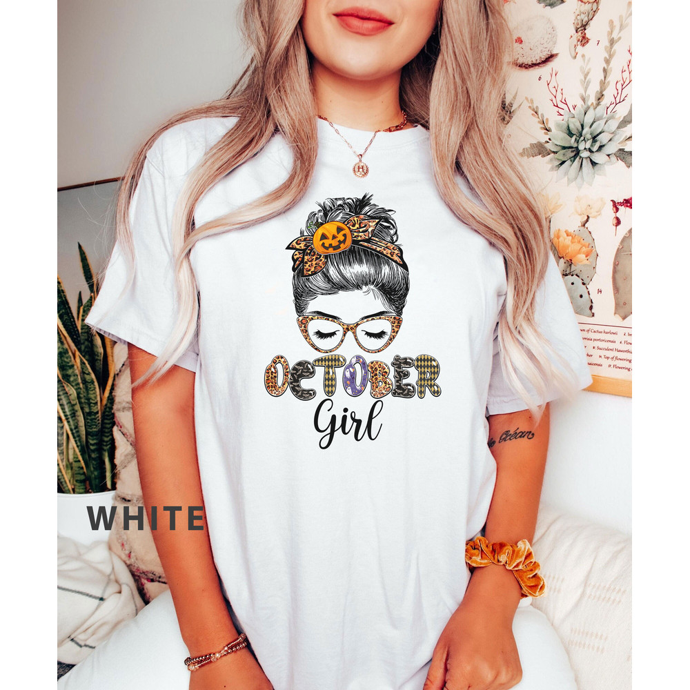 Comfort Colors® october girl t-shirt, halloween season tee, fall vibes t-shirt, Fall Shirt, Halloween Shirt, iprintasty halloween - 3.jpg