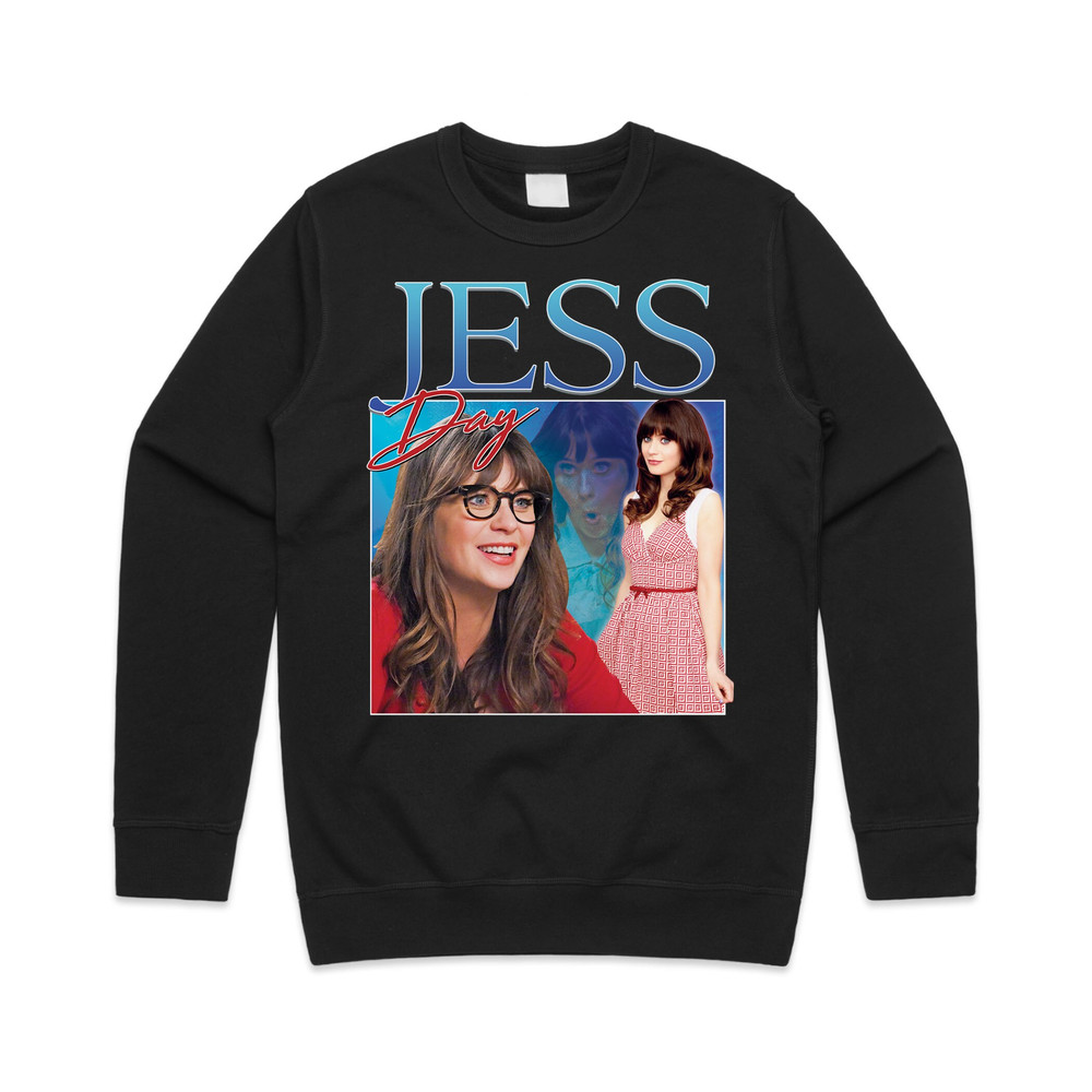 Jess Day Homage Jumper Sweater Sweatshirt Funny TV Icon Gift Men's Women's Girl - 1.jpg