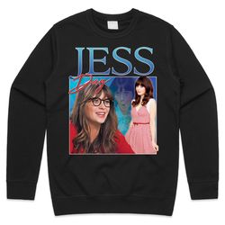 jess day homage jumper sweater sweatshirt funny tv icon gift mens womens girl