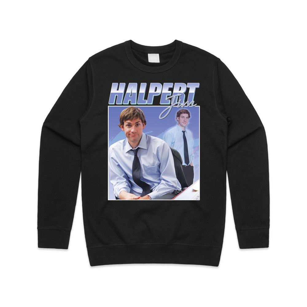 Jim Halpert Homage Jumper Sweater Sweatshirt US Office TV Show Retro 90's Vintage Funny - 2.jpg