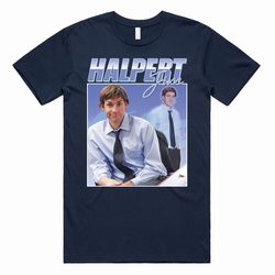jim halpert homage t-shirt tee top us office tv show retro 90s vintage funny