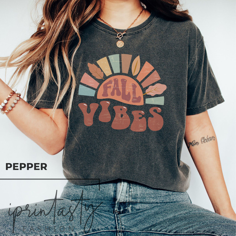 Comfort ColorsĀ® Retro fall tshirt, fall Shirt, retro fall vibes Shirt, cute Halloween Shirt, iprintasty halloween, Fall Vibes shirt - 3.jpg