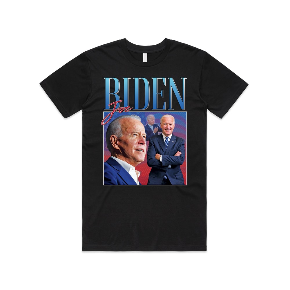 Joe Biden Homage T-shirt Tee Top US President Election Campaign 2024 Retro 90's Vintage - 1.jpg