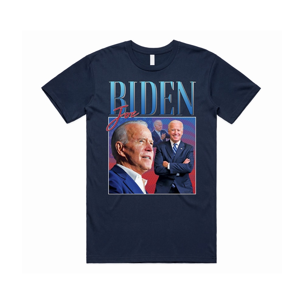 Joe Biden Homage T-shirt Tee Top US President Election Campaign 2024 Retro 90's Vintage - 4.jpg