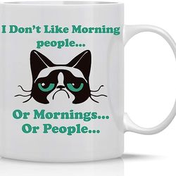 cat lover gifts - cat lover gifts - 11oz coffee mugs and tea cup - by cbt mugs