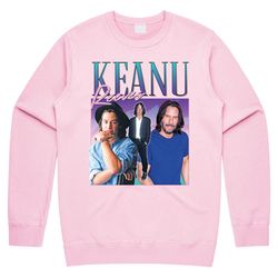 kenau reeves homage jumper sweater sweatshirt film star movie icon legend retro 90s vintage funny
