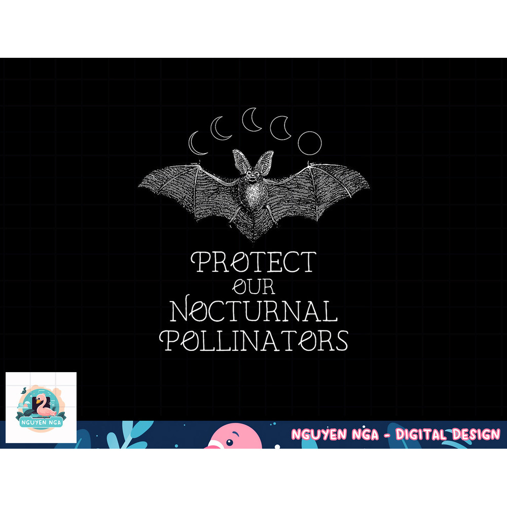 Protect Our Nocturnal Pollinators Bat Moon Phases Halloween png, sublimation copy.jpg