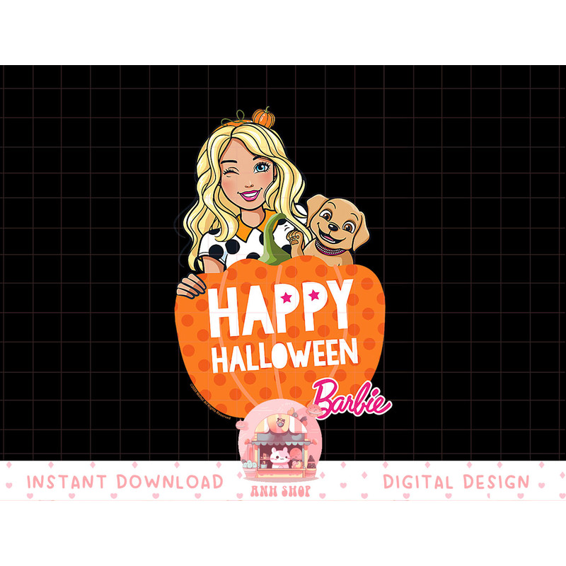 Barbie Halloween Happy png, sublimation copy.jpg