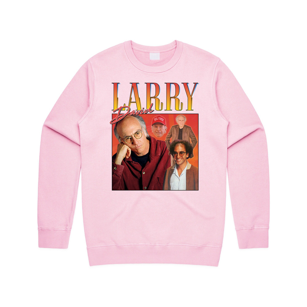 Larry David Homage Jumper Sweater Sweatshirt Comedian Icon Legend Retro 90's Vintage Funny - 3.jpg