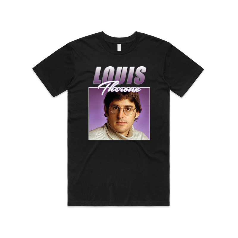 Louis Theroux Homage T-shirt Tee Top Retro 90's Vintage Funny TV Documentary Icon - 1.jpg