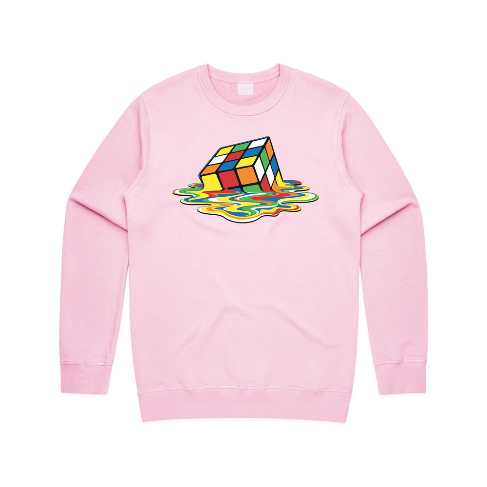 Melting Rubik's Cube Jumper Sweater Sweatshirt Funny Nerdy Geek Gift Sheldon Big Bang - 4.jpg