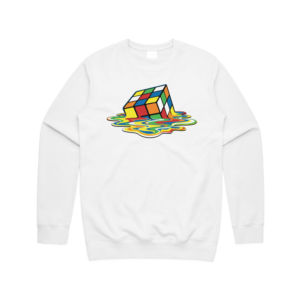 Melting Rubik's Cube Jumper Sweater Sweatshirt Funny Nerdy Geek Gift Sheldon Big Bang - 5.jpg