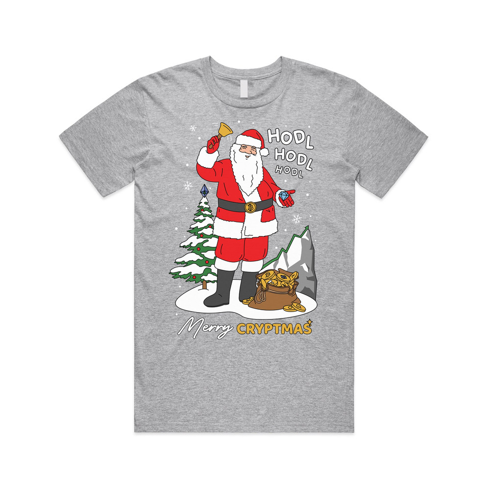 Merry Cryptmas T-shirt Tee Top Xmas Funny BTC Crypto Cryptocurrency Stocks - 2.jpg
