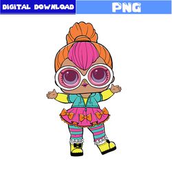 Neon QT Png, Neon QT Lol Doll Png, Queen Png, Lol Doll Png, Lol Surprise Doll Png, Cartoon Png, Png Digital File
