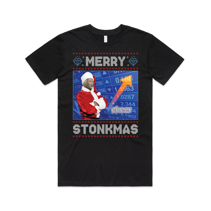 Merry Stonkmas T-shirt Tee Top Christmas Xmas Stocks & Shares GME Gamestop Trading Crypto Funy Gift - 2.jpg