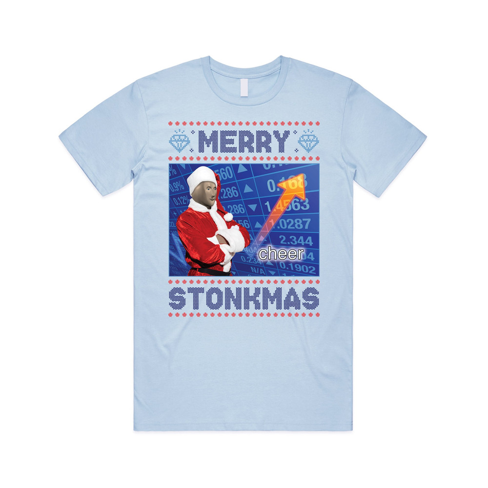 Merry Stonkmas T-shirt Tee Top Christmas Xmas Stocks & Shares GME Gamestop Trading Crypto Funy Gift - 4.jpg