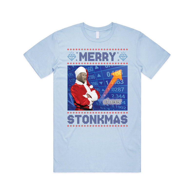 Merry Stonkmas T-shirt Tee Top Christmas Xmas Stocks & Shares GME Gamestop Trading Crypto Funy Gift - 4.jpg