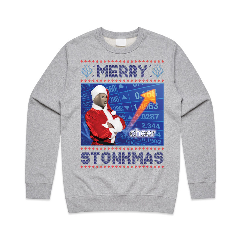 Merry Stonkmas Jumper Sweater Sweatshirt Christmas Xmas Stocks & Shares GME Gamestop Trading Crypto Funy Gift - 5.jpg
