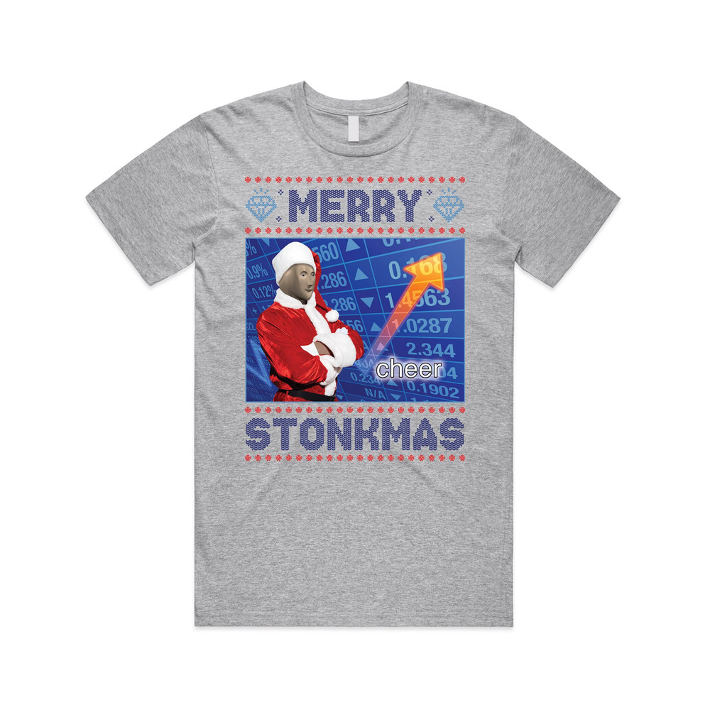 Merry Stonkmas T-shirt Tee Top Christmas Xmas Stocks & Shares GME Gamestop Trading Crypto Funy Gift - 5.jpg