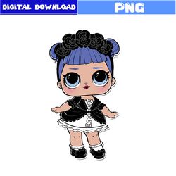 Midnight Png, Midnight Lol Doll Png, Queen Png, Lol Doll Png, Lol Surprise Doll Png, Cartoon Png, Png Digital File