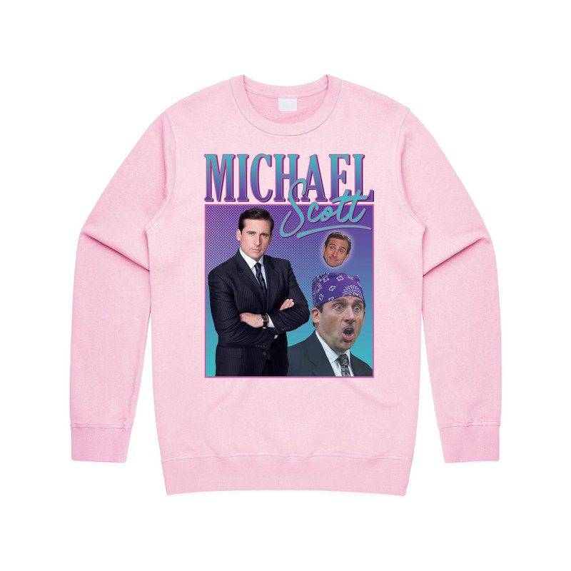 Michael Scott Homage Jumper Sweater Sweatshirt US Office TV Show Retro 90's Vintage Funny - 4.jpg