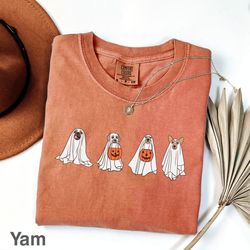 comfort colors yee haw skeletons halloween tshirt