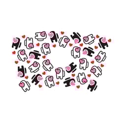 among us love full wrap starbucks svg, trending svg, starbucks among us, among us starbucks, among us full wrap, starbuc
