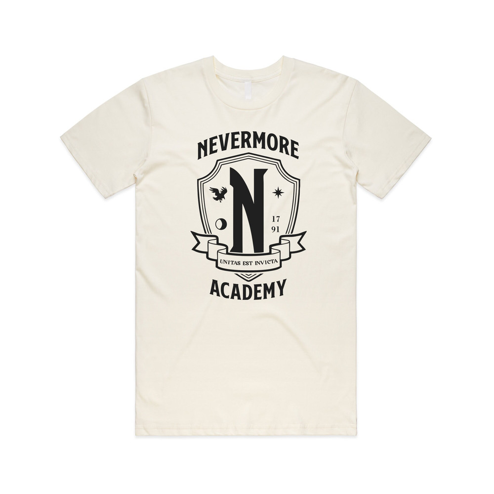 Nevermore Academy T-shirt Tee Top Wednesday Addams Top Funny TV Show Gift Unisex - 5.jpg