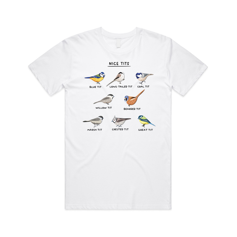Nice Tits T-shirt Tee Top Funny Bird Watching Gift Men Dad Gift Birder Birding - 2.jpg
